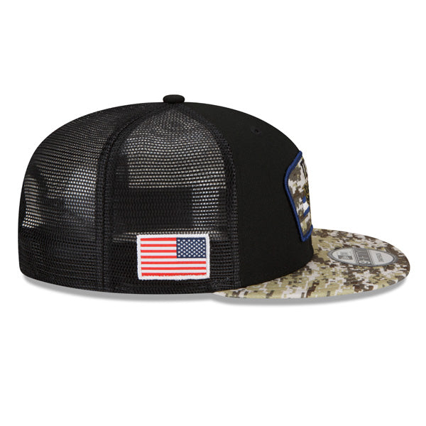 Tennessee Titans NFL 2021 Salute to Service 9FIFTY Snapback Hat - Black/Camo