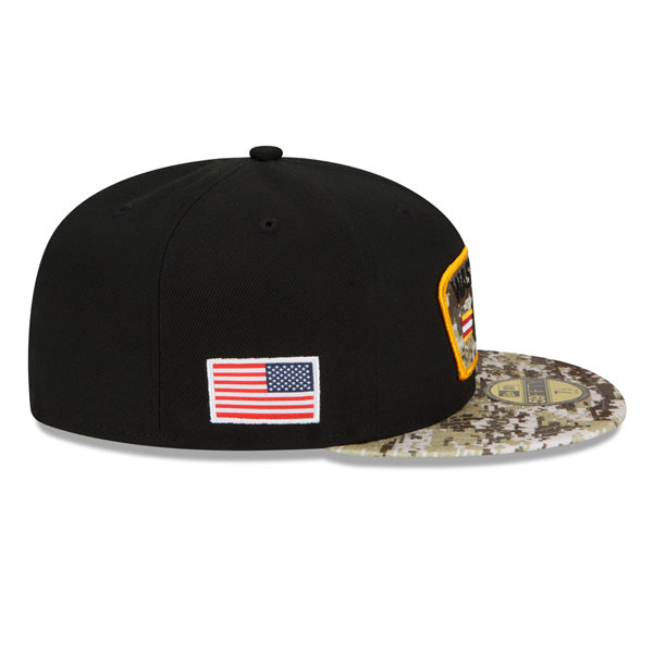 Washington Football Team New Era 2021 Salute To Service 59FIFTY Fitted Hat - Black/Camo