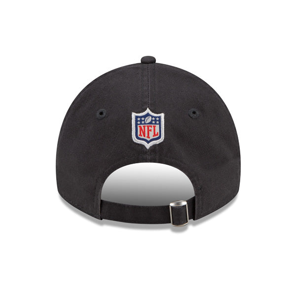 New York Giants New Era Women's 2021 NFL Crucial Catch 9TWENTY Adjustable Hat - Charcoal