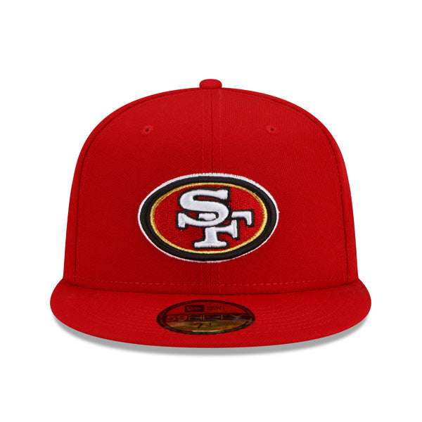 San Francisco 49ers SUPER BOWL XXIX (29) Exclusive New Era 59Fifty Fitted Hat - Red/Gray Bottom