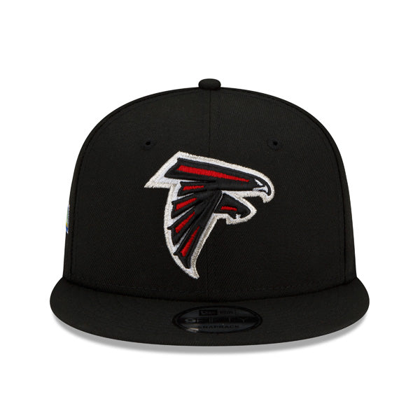 Atlanta Falcons Exclusive New Era 1994 Pro Bowl PATCH-UP Snapback Hat - Black