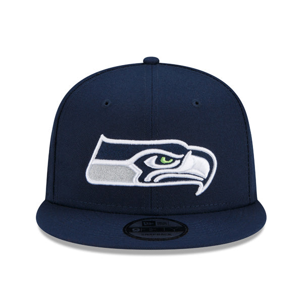 Seattle Seahawks Exclusive New Era 1998 Pro Bowl PATCH-UP Snapback Hat - Navy