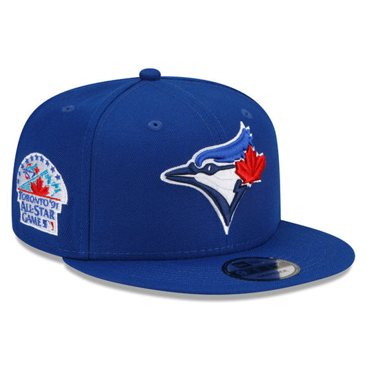 Toronto Blue Jays Exclusive New Era 1991 All-Star Game PATCH-UP Snapback Hat - Royal