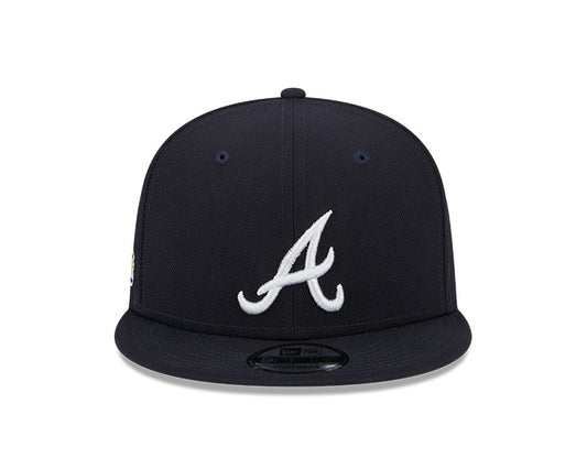 Atlanta Braves Sox Exclusive New Era 2000 All-Star Game PATCH-UP Snapback Hat - Navy