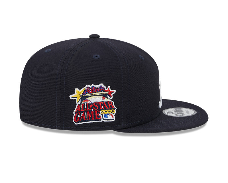 Atlanta Braves Sox Exclusive New Era 2000 All-Star Game PATCH-UP Snapback Hat - Navy