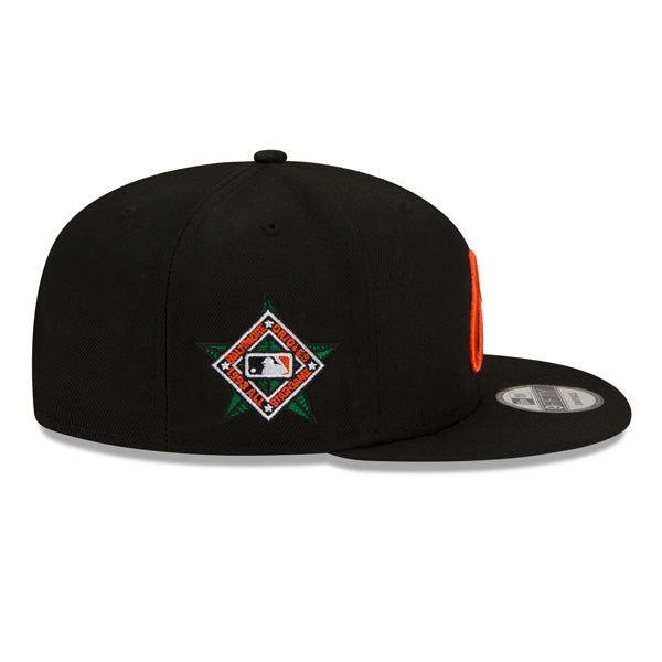 Baltimore Orioles Exclusive New Era 1993 All-Star Game PATCH-UP Snapback Hat - Black