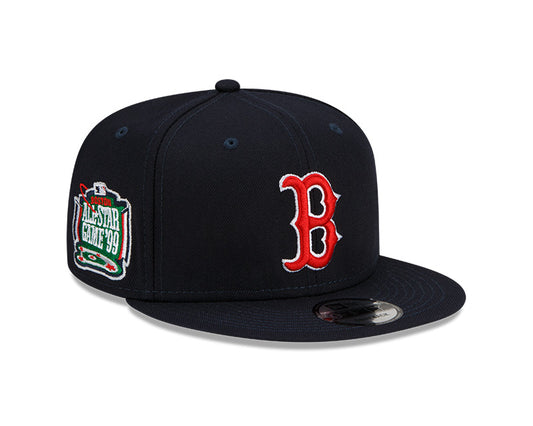 Boston Red Sox Exclusive New Era  1999 All-Star Game PATCH-UP Snapback Hat - Navy