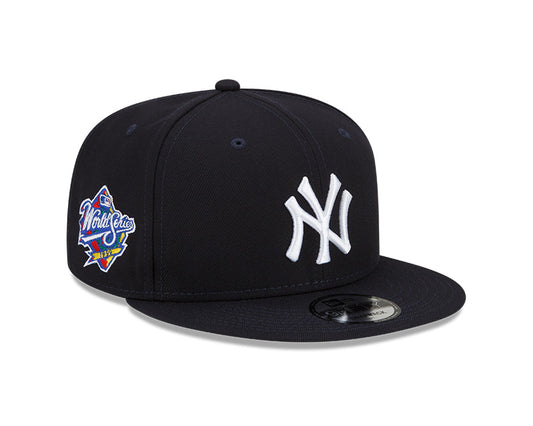 New York Yankees Exclusive New Era 1998 World Series PATCH-UP Snapback Hat - Navy