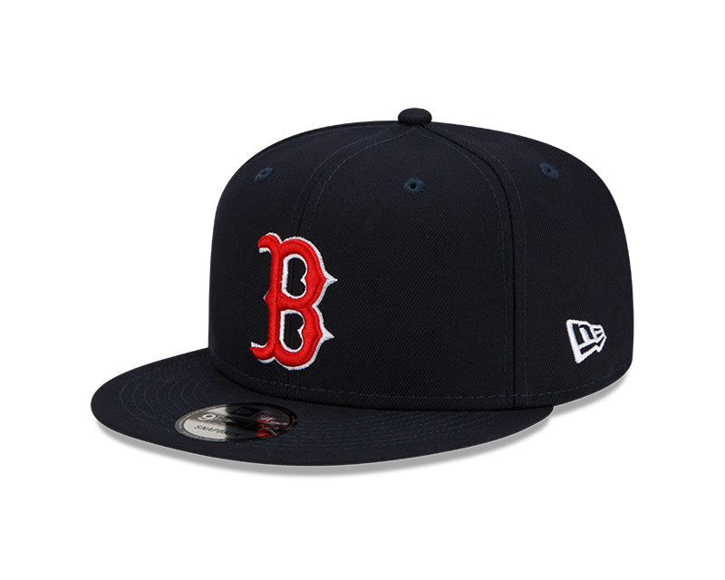 Boston Red Sox Exclusive New Era 2007 World Series PATCH-UP Snapback Hat - Navy