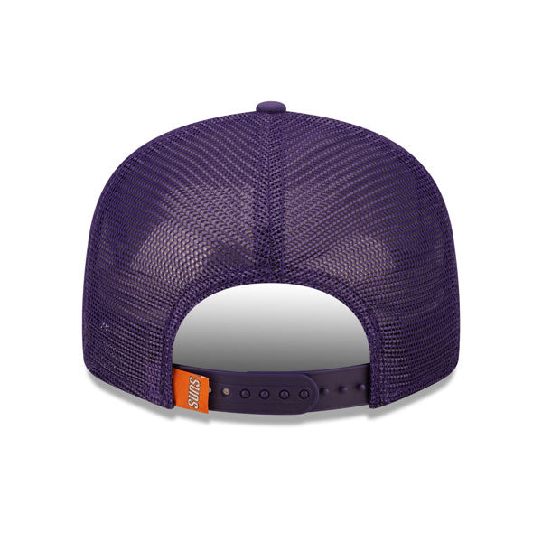 Phoenix Suns New Era NBA TONAL BAND TRUCKER 9FIFTY Snapback Hat - Purple/Orange