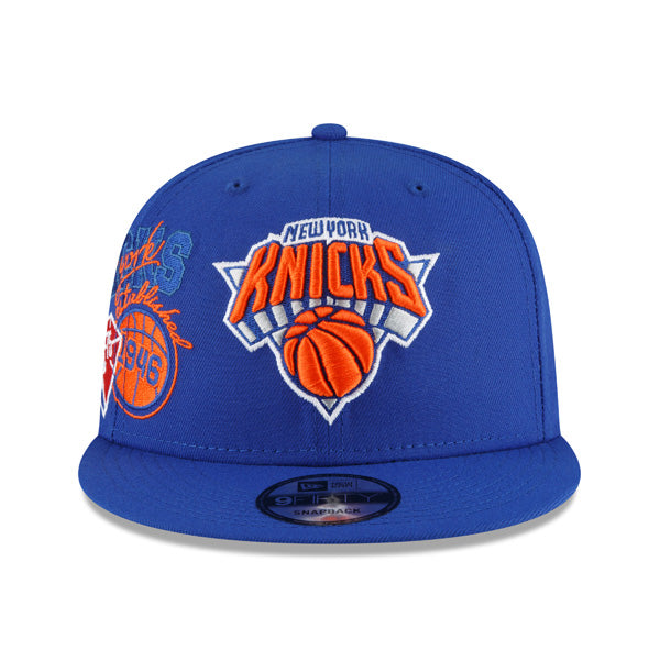 New York Knicks New Era 2022 Back Half 9FIFTY Snapback Adjustable Hat - Royal