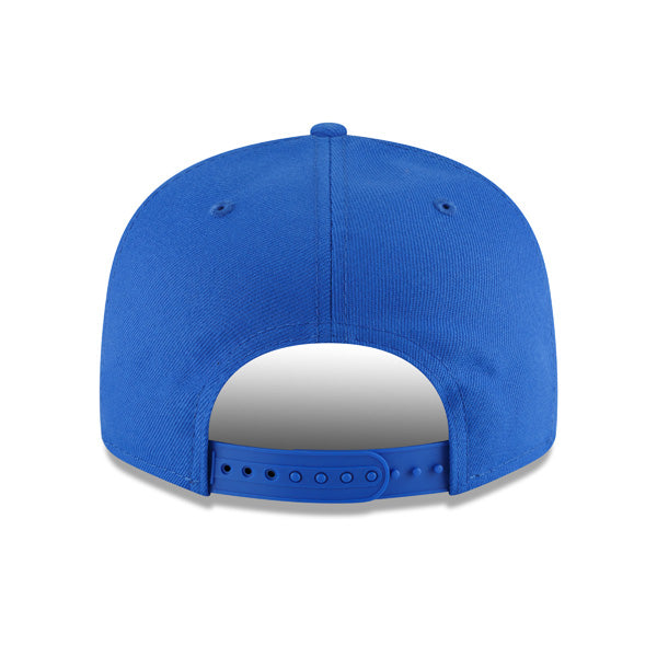 Dallas Mavericks New Era 2022 Back Half 9FIFTY Snapback Adjustable Hat - Blue