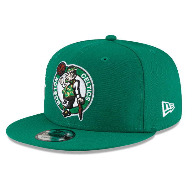 Boston Celtics New Era 2022 Back Half 9FIFTY Snapback Adjustable Hat - Green