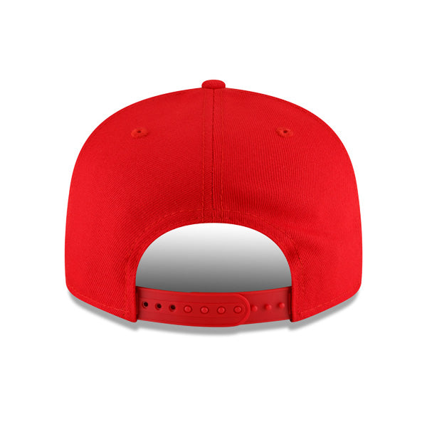 Atlanta Hawks New Era 2022 Back Half 9FIFTY Snapback Adjustable Hat - Red
