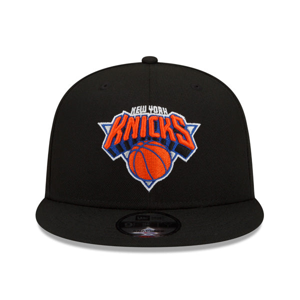 New York Knicks New Era NBA 2022 CITY EDITION Alternate 59Fifty Fitted Hat - Black/Orange