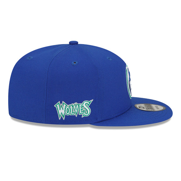 Minnesota Timberwolves New Era NBA 2022 CITY EDITION Alternate 9Fifty Snapback Hat - Royal