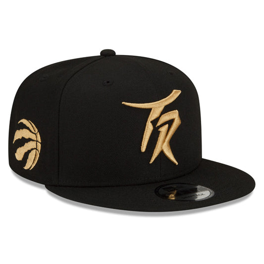 Toronto Raptors New Era NBA 2022 CITY EDITION Alternate 9Fifty Snapback Hat - Black