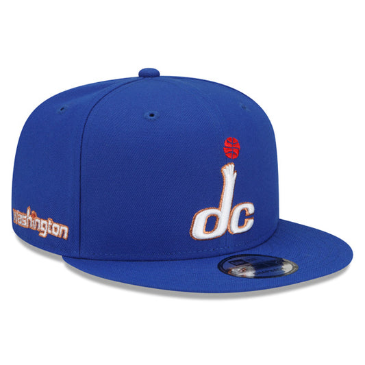 Washington Wizards New Era NBA 2022 CITY EDITION Alternate 9Fifty Snapback Hat - Royal