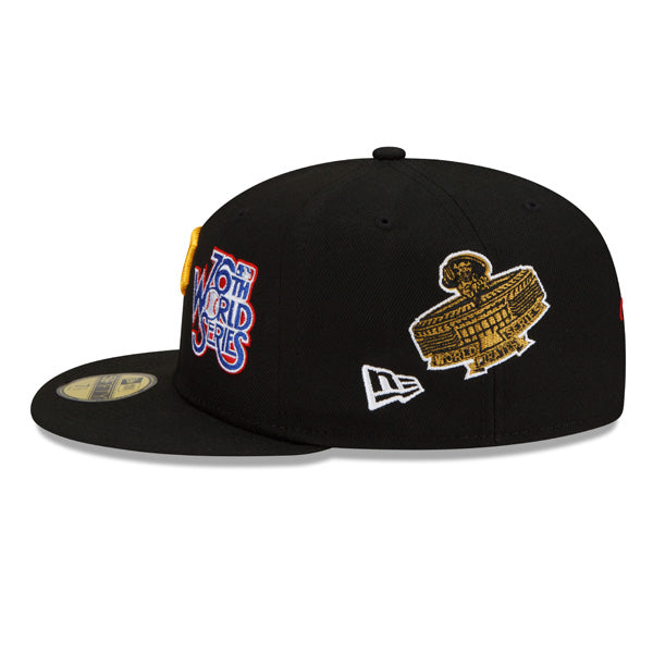 Pittsburgh Pirates New Era MLB Exclusive COUNT THE RINGS 59Fifty Fitted Hat - Black/Gray Bottom