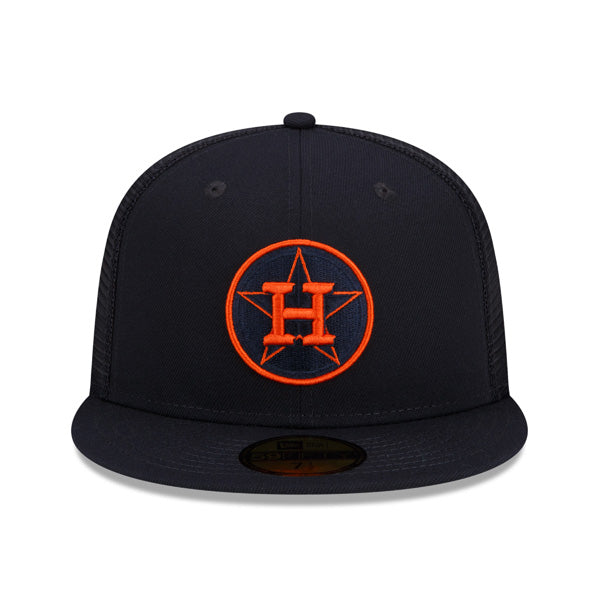 Houston Astros New Era 2022 Batting Practice 59FIFTY Fitted Hat - Navy/Orange
