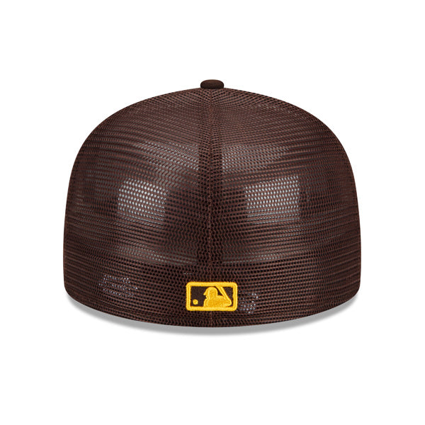 San Diego Padres New Era 2022 Batting Practice 59FIFTY Fitted Hat - Brown/Yellow