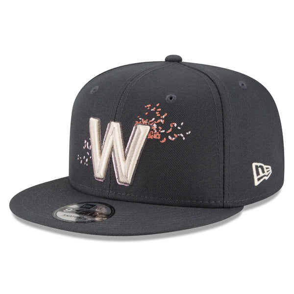 Washington Nationals New Era 2022 City Connect 9FIFTY Snapback Adjustable Hat - Graphite