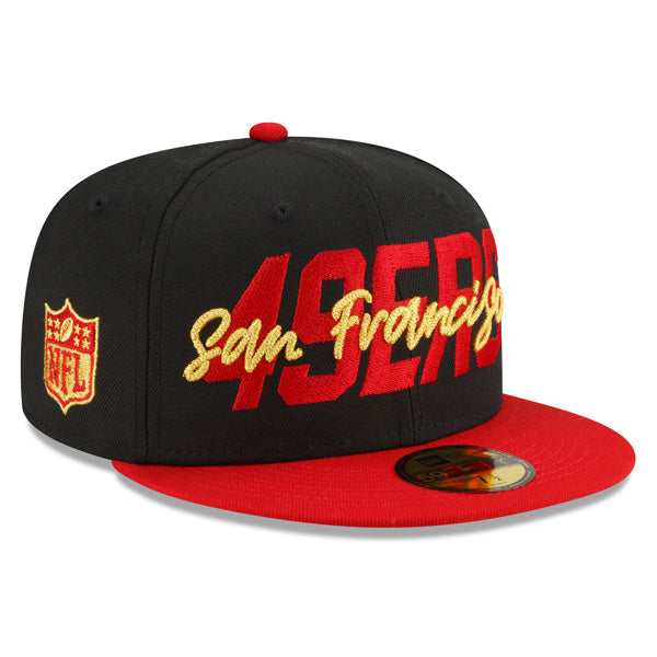 San Francisco 49ers New Era 2022 NFL Draft On-Stage 59FIFTY Fitted Hat