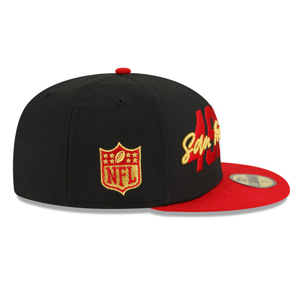 San Francisco 49ers New Era 2022 NFL Draft On-Stage 59FIFTY Fitted Hat