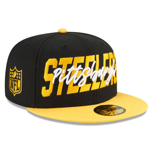 Pittsburgh Steelers New Era 2022 NFL Draft On-Stage 59FIFTY Fitted Hat