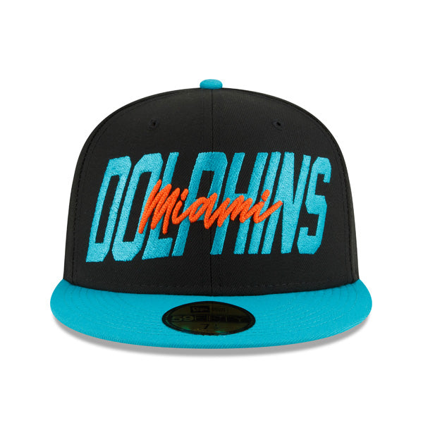 Miami Dolphins New Era 2022 NFL Draft On-Stage 59FIFTY Fitted Hat