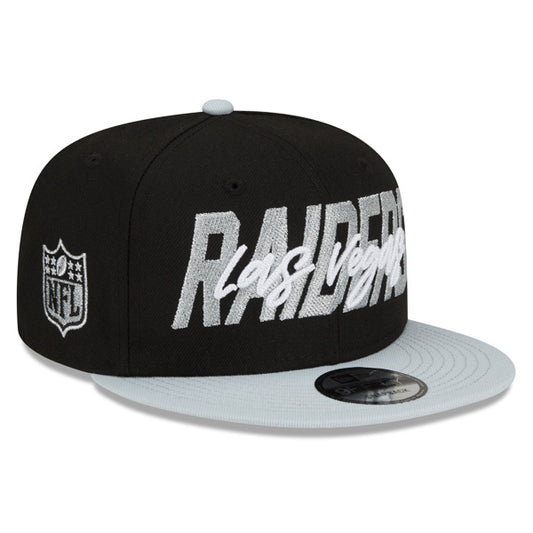 Las Vegas Raiders New Era 2022 NFL Draft Official On-Stage 9FIFTY Snapback Hat