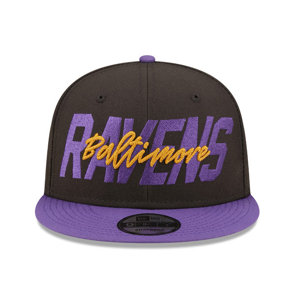 Baltimore Ravens New Era 2022 NFL Draft Official On-Stage 9FIFTY Snapback Hat