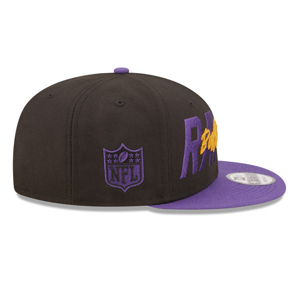 Baltimore Ravens New Era 2022 NFL Draft Official On-Stage 9FIFTY Snapback Hat