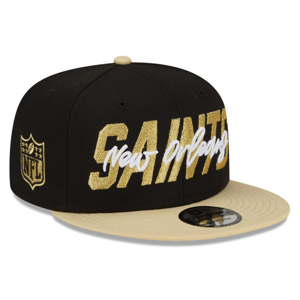 New Orleans Saints New Era 2022 NFL Draft Official On-Stage 9FIFTY Snapback Hat