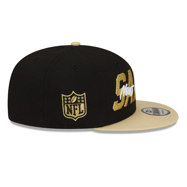 New Orleans Saints New Era 2022 NFL Draft Official On-Stage 9FIFTY Snapback Hat