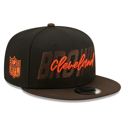 Cleveland Browns New Era 2022 NFL Draft Official On-Stage 9FIFTY Snapback Hat