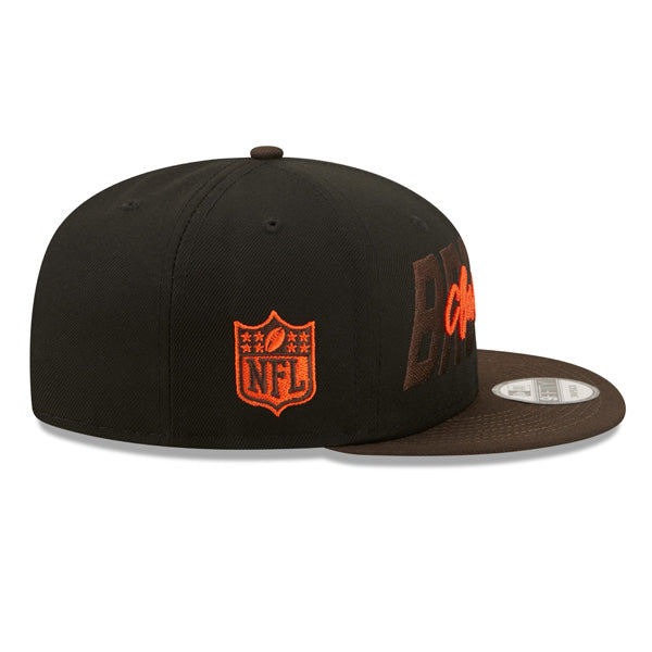 Cleveland Browns New Era 2022 NFL Draft Official On-Stage 9FIFTY Snapback Hat