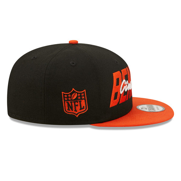 Cincinnati Bengals New Era 2022 NFL Draft Official On-Stage 9FIFTY Snapback Hat