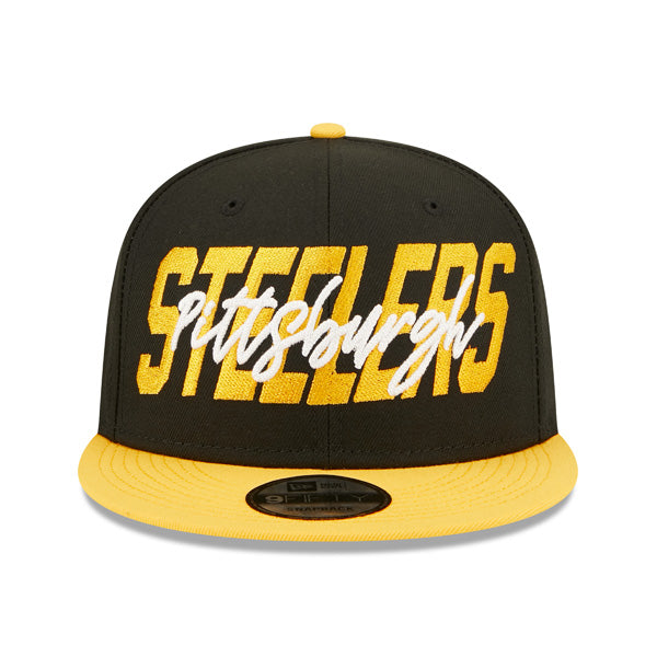 Pittsburgh Steelers New Era 2022 NFL Draft Official On-Stage 9FIFTY Snapback Hat