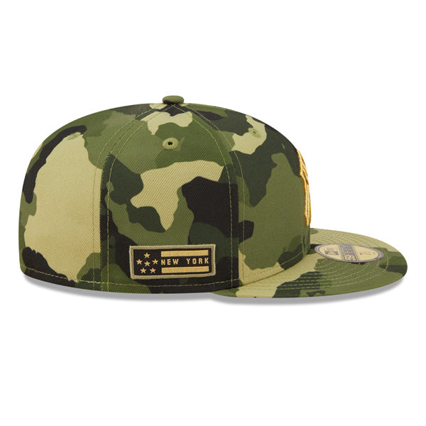 New York Yankees New Era 2022 Armed Forces Day On-Field 59FIFTY Fitted Hat - Camo