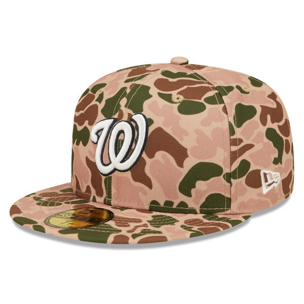 Washington Nationals 2019 World Series DUCK CAMO 59Fifty Fitted Hat - Camo Deluxe