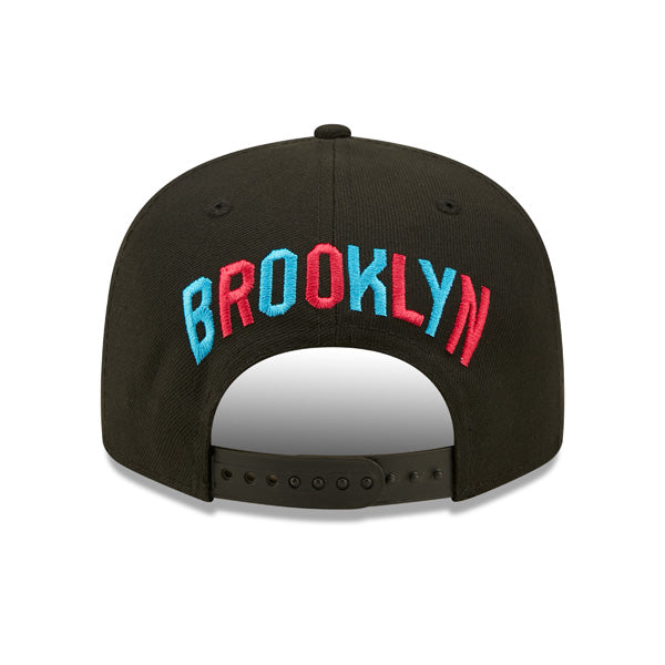 Brooklyn Nets New Era 2022 NBA All-Star Game Starry 9FIFTY Snapback Adjustable Hat - Black