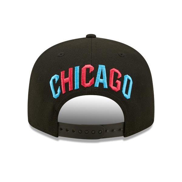 Chicago Bulls New Era 2022 NBA All-Star Game Starry 9FIFTY Snapback Adjustable Hat - Black
