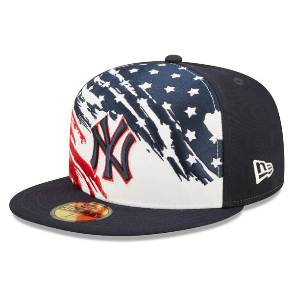 New York Yankees New Era 4TH OF JULY On-Field 59FIFTY Fitted Hat - Navy