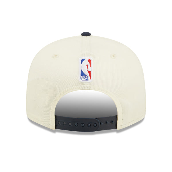 Memphis Grizzlies New Era 2022 NBA Draft 9FIFTY Snapback Adjustable Hat - Cream/Navy