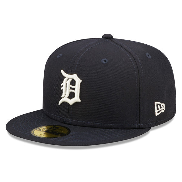 Detroit Tigers 1984 WORLD SERIES New Era POP-ALOT 59Fifty Fitted Hat - Navy/Sky Bottom