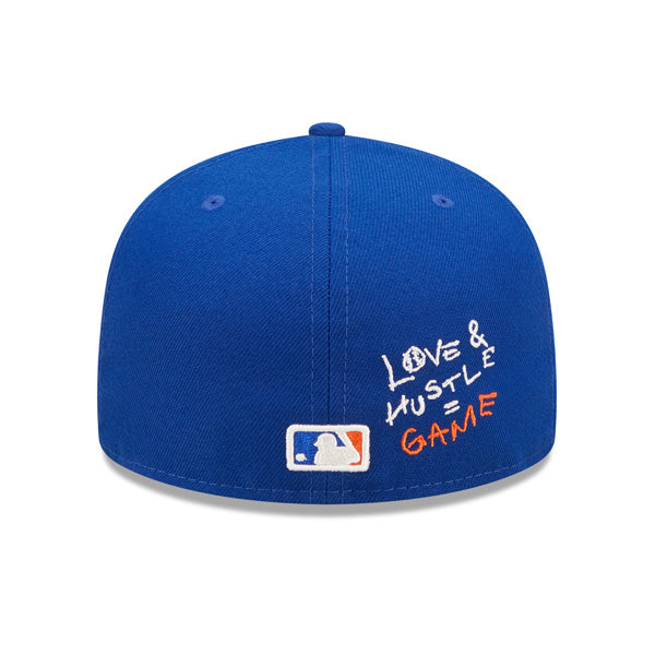 New York Mets 1986 WORLD SERIES Exclusive TEAM HEARTS New Era Fitted 59Fifty MLB Hat - Royal