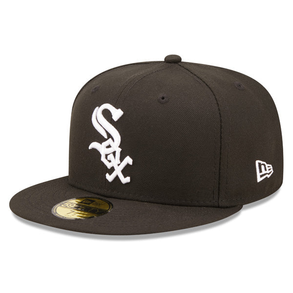 Chicago White Sox New Era Exclusive CLOUD ICON 59Fifty Fitted Hat - Black