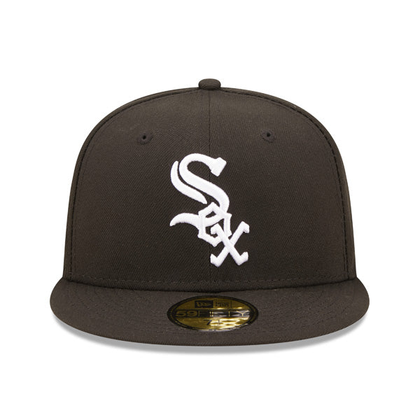 Chicago White Sox New Era Exclusive CLOUD ICON 59Fifty Fitted Hat - Black