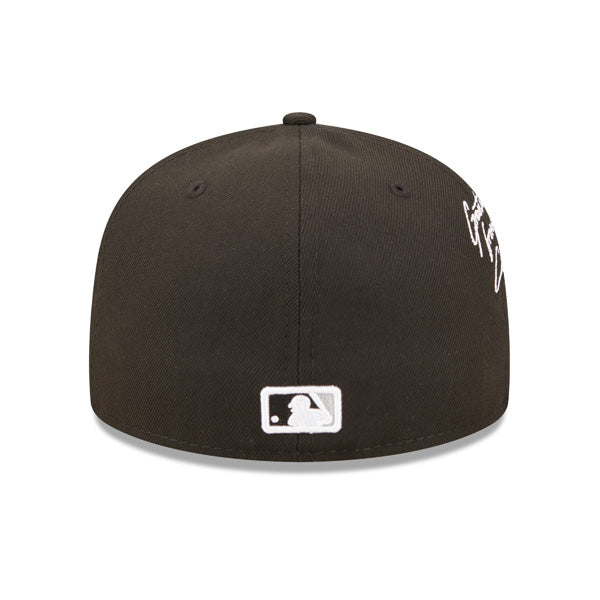 Chicago White Sox New Era Exclusive CLOUD ICON 59Fifty Fitted Hat - Black